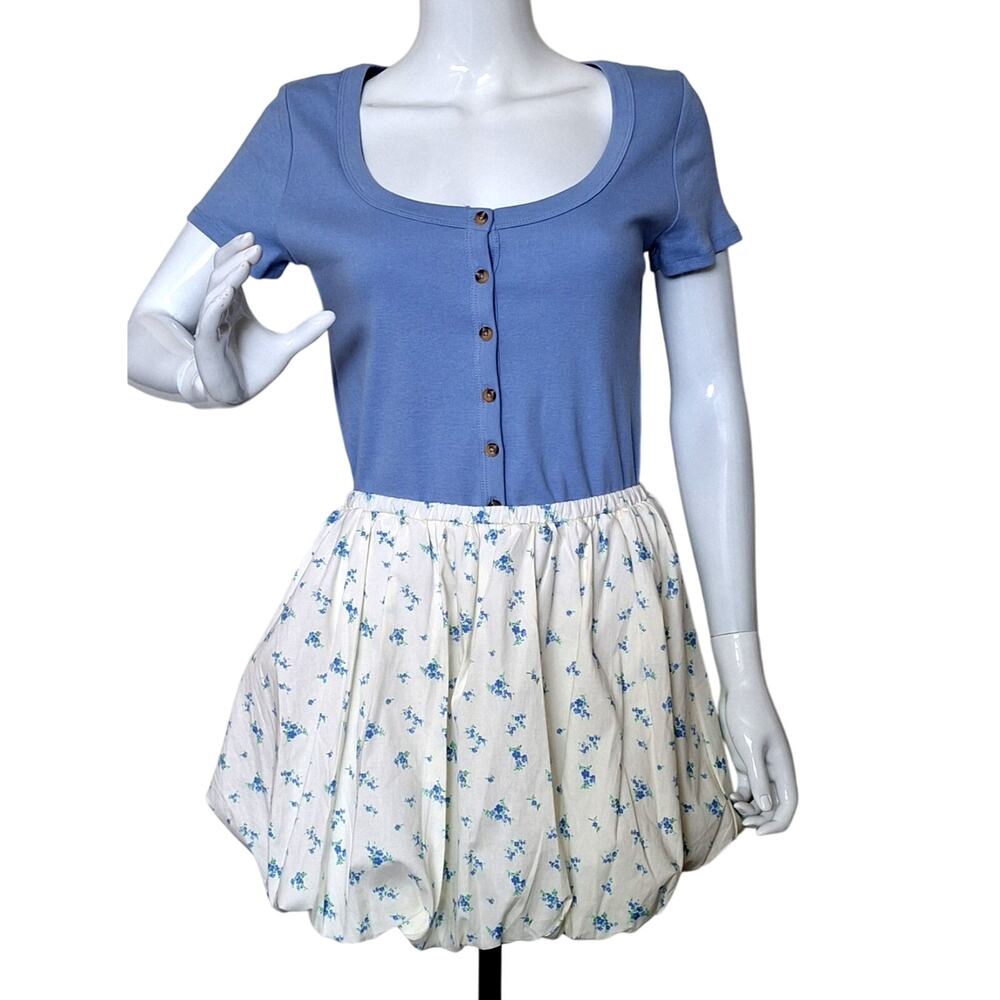 See You Monday Mini Bubble Skirt Size XL NWT
